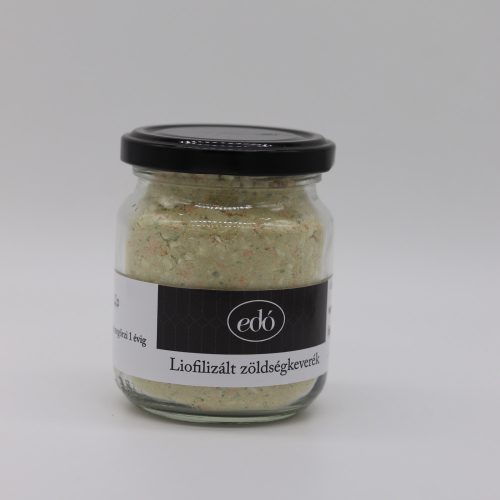 Liofilizált zöldségkeverék Edótól: zeller, sárgarépa, póréhagyma. ELFOGYOTT!